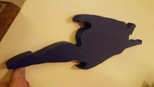 Flying Superman Silhouette