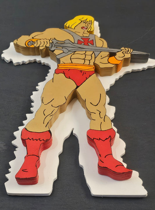 He-Man Power Up Transformation