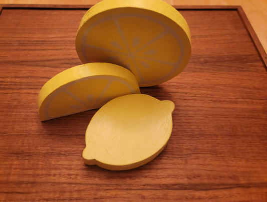 Lemon Tier Tray Decor