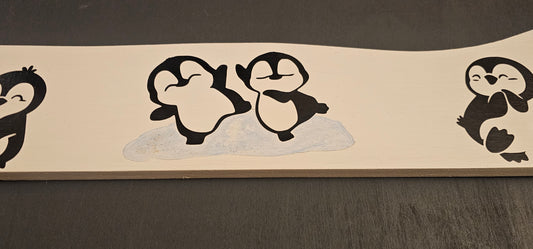 Playful Penguins Dancing