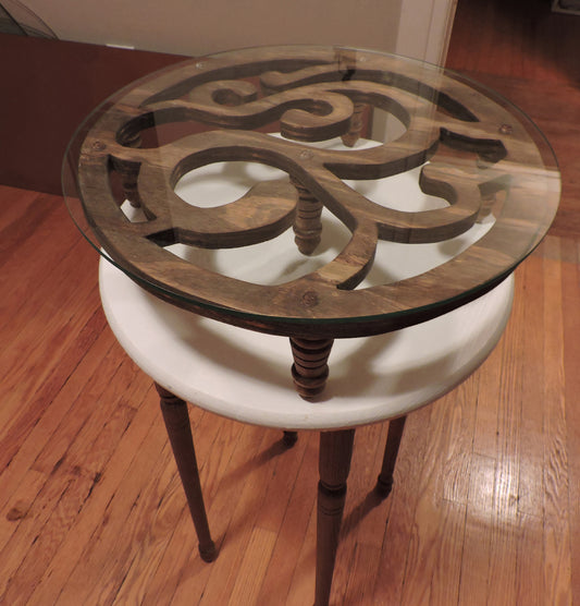 Swirl Design Tall Table / Stand
