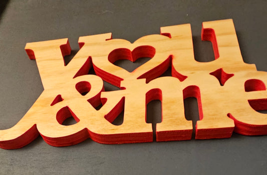 You & Me Sign