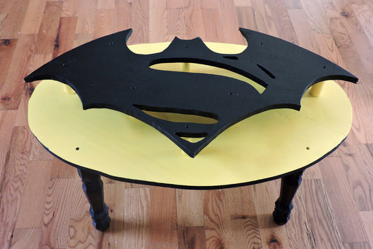 Batman vs Superman Logo Coffee Table