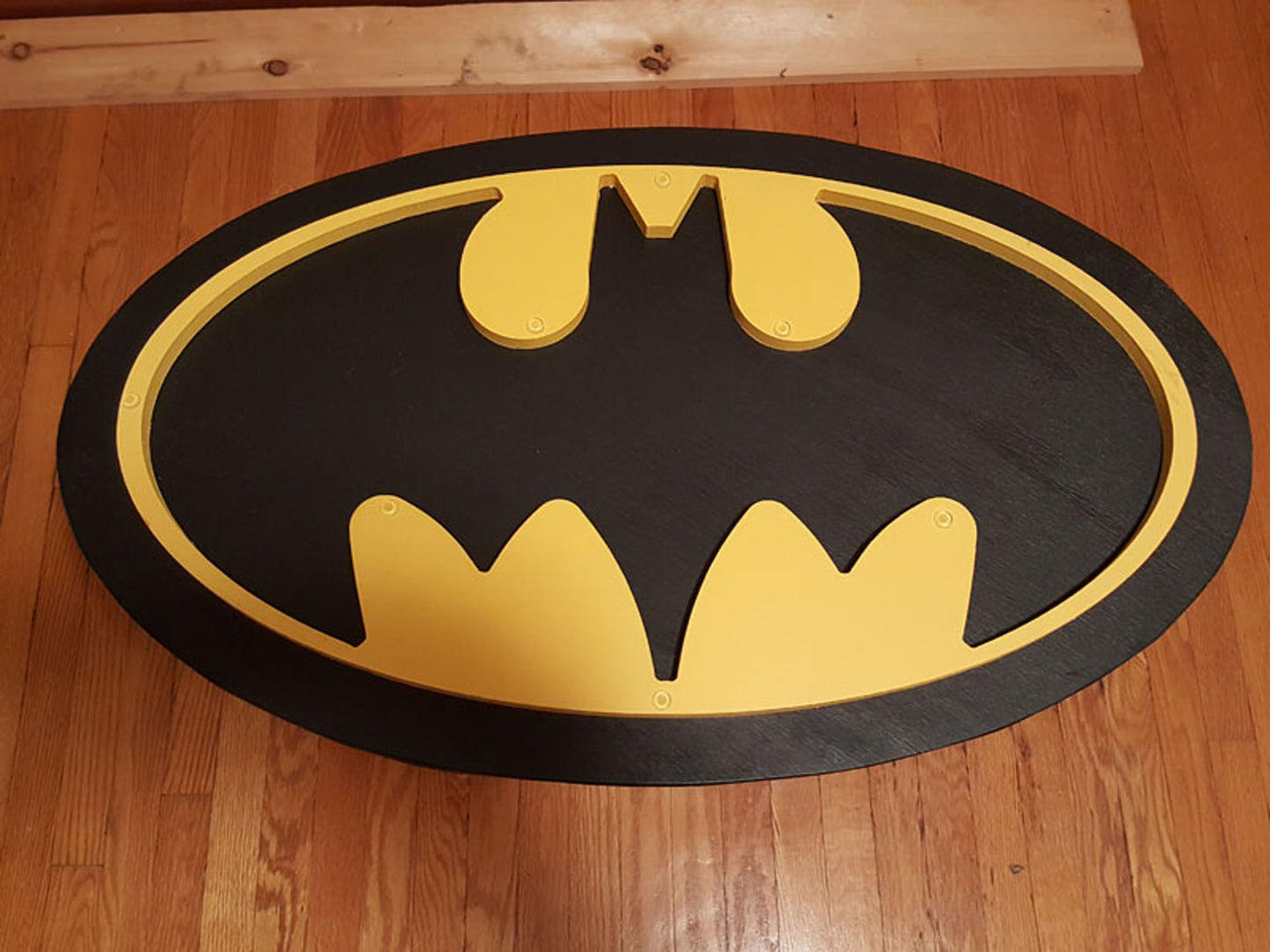 Batman Logo Inverted Coffee Table