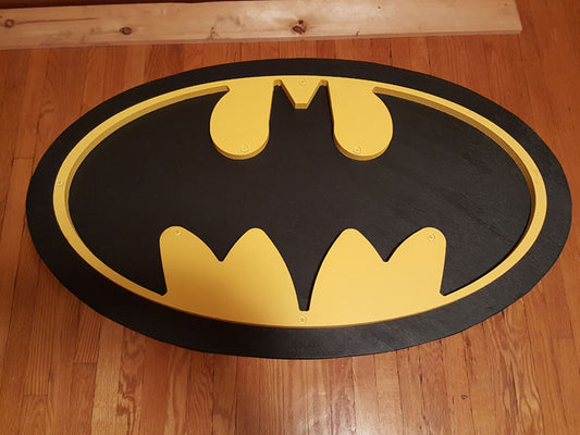 Batman Logo Inverted Coffee Table