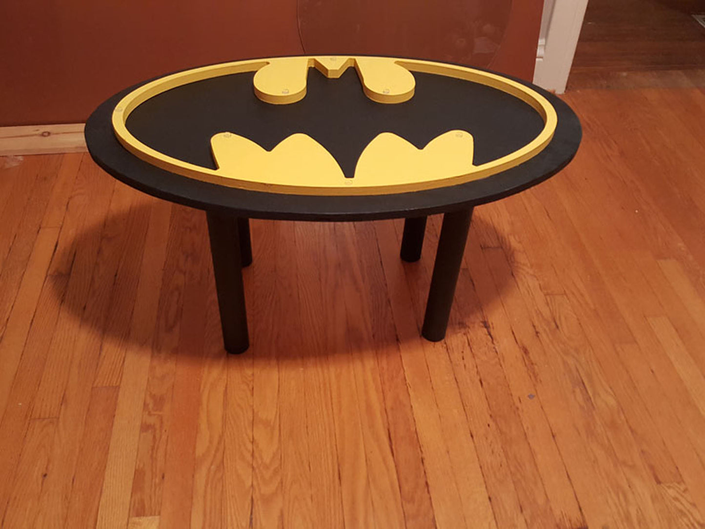 Batman Logo Inverted Coffee Table