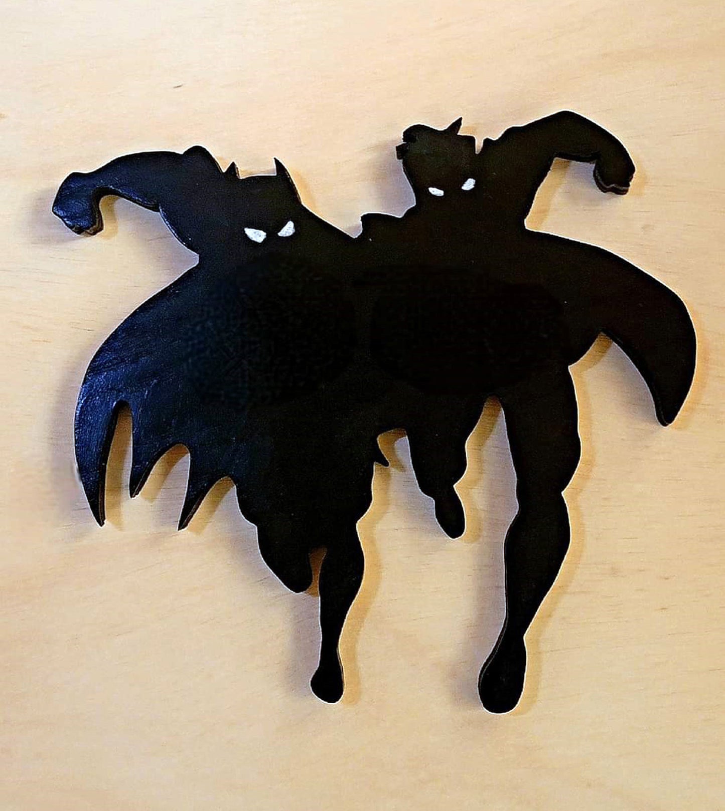 Batman & Robin Running into Action