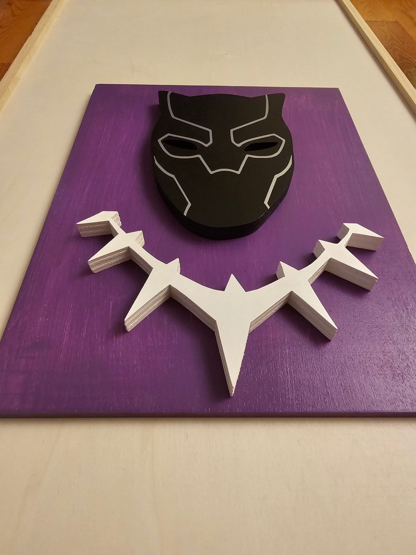 Black Panther Cowl and Necklace