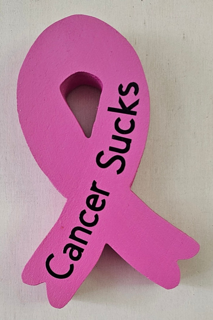Cancer Ribbon Fridge Magnets