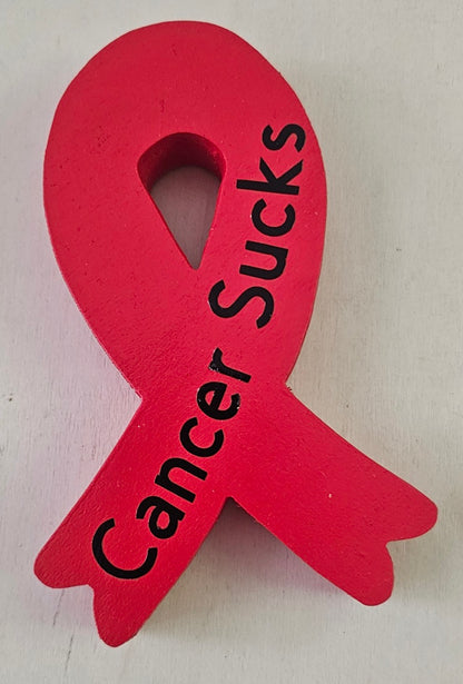 Cancer Ribbon Fridge Magnets