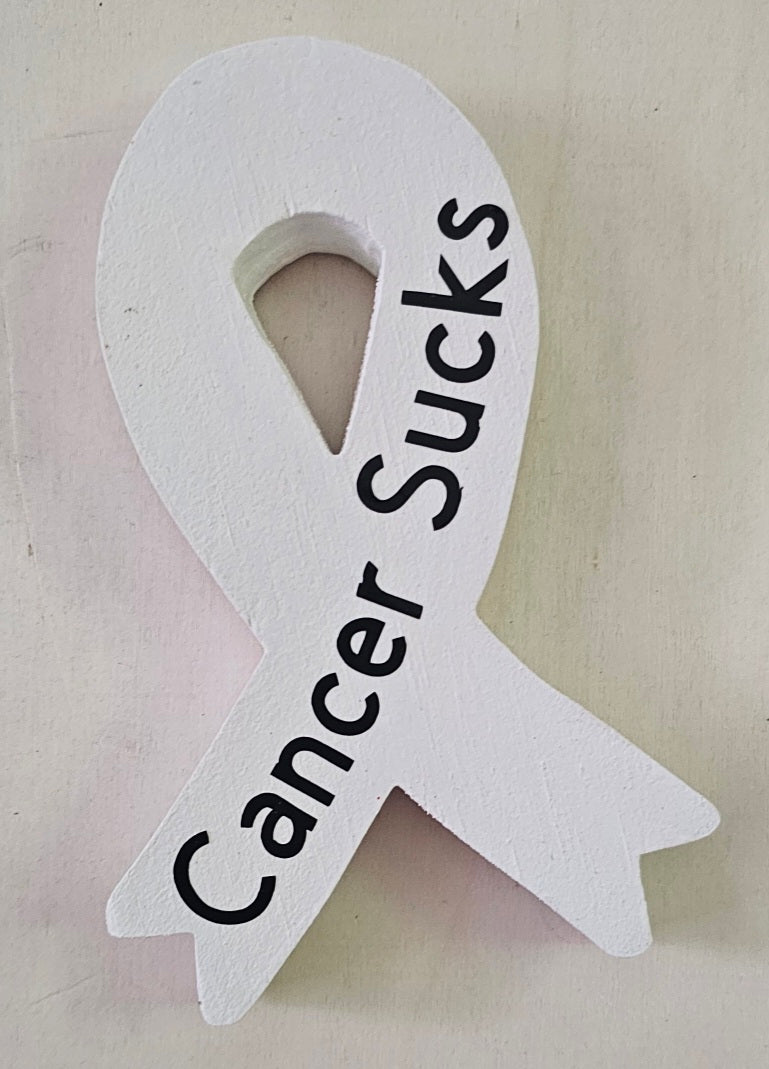 Cancer Ribbon Fridge Magnets