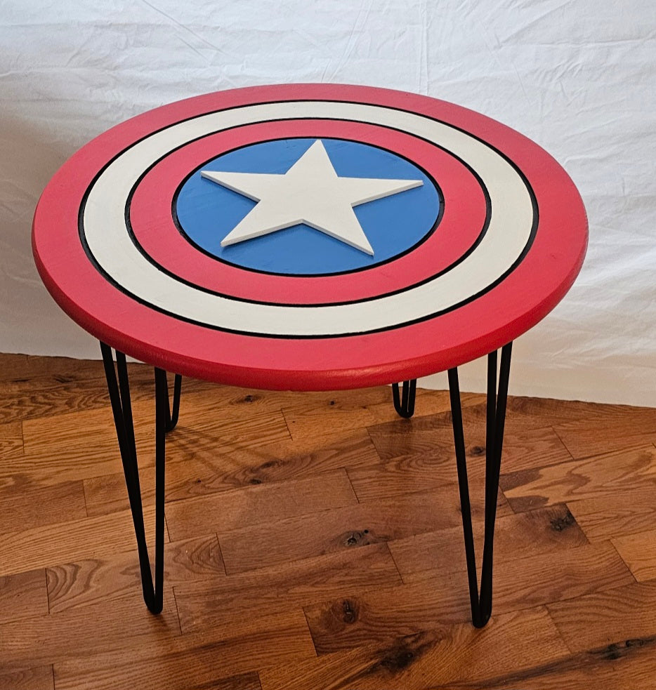 Captain America Shield Coffee Table