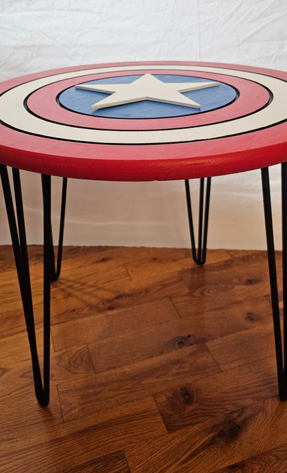 Captain America Shield Coffee Table
