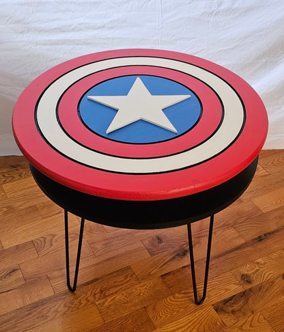 Captain America Shield Coffee Table