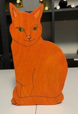 Custom Pet Portraits in Wood