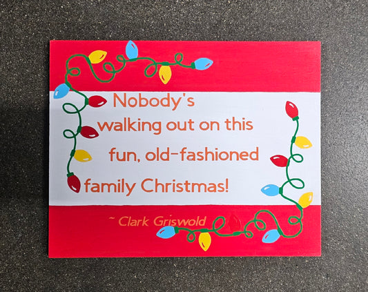 Christmas Vacation Quote "Family Christmas"