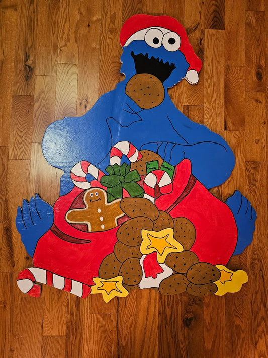 Cookie Monster Christmas Snacks
