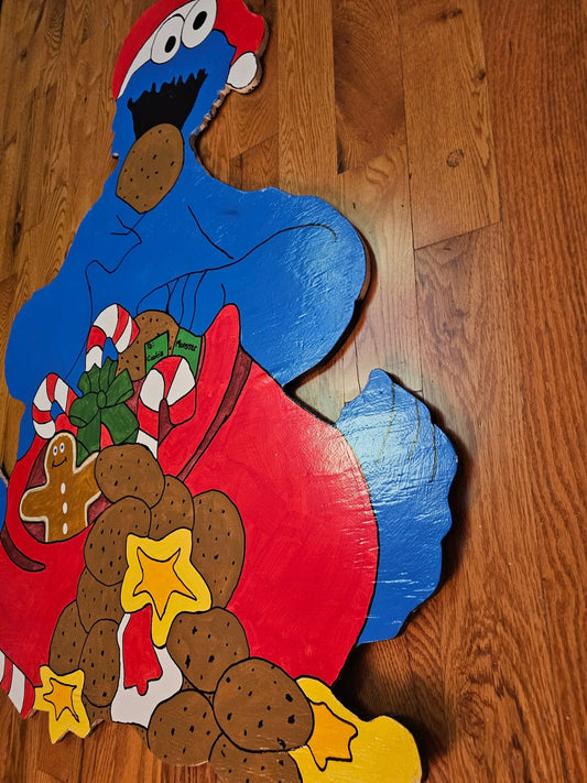 Cookie Monster Christmas Snacks