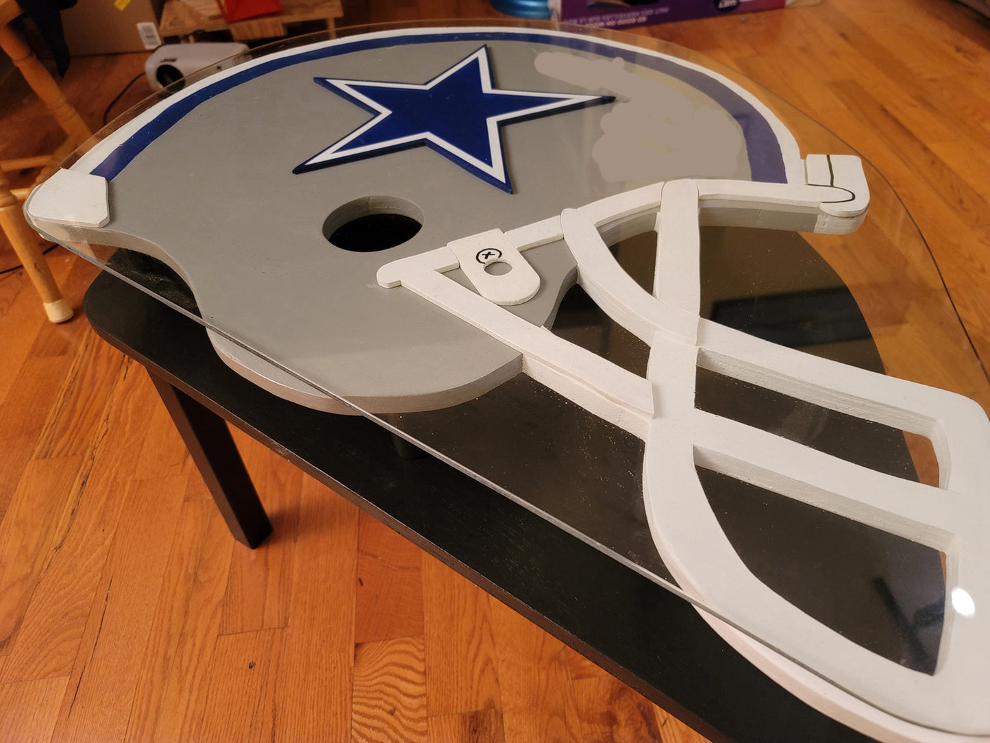 Football Helmet Coffee Tables