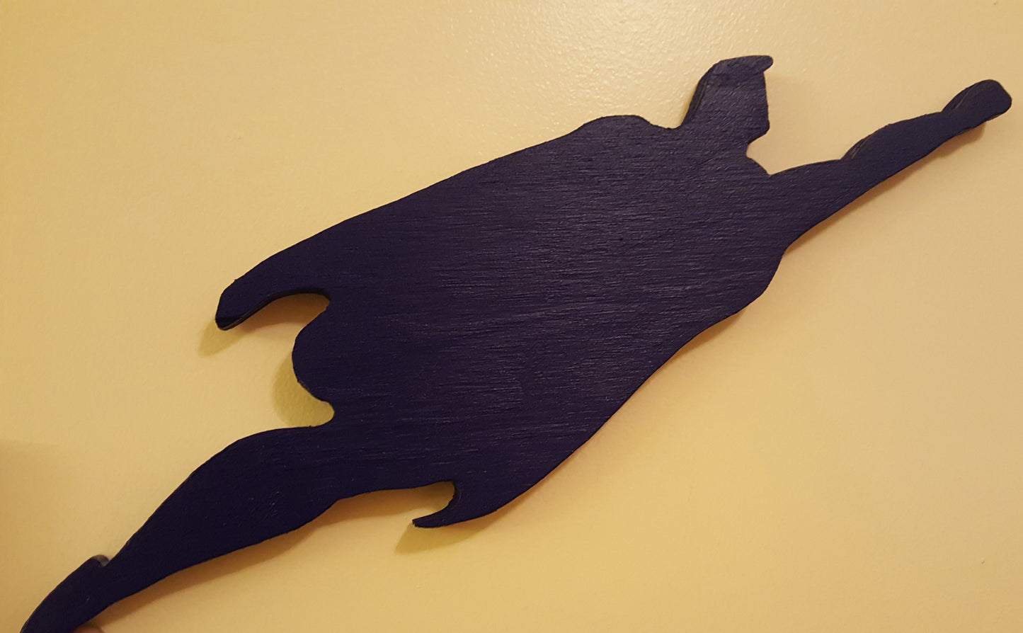 Flying Superman Silhouette