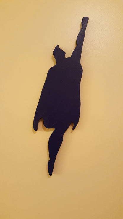 Flying Superman Silhouette