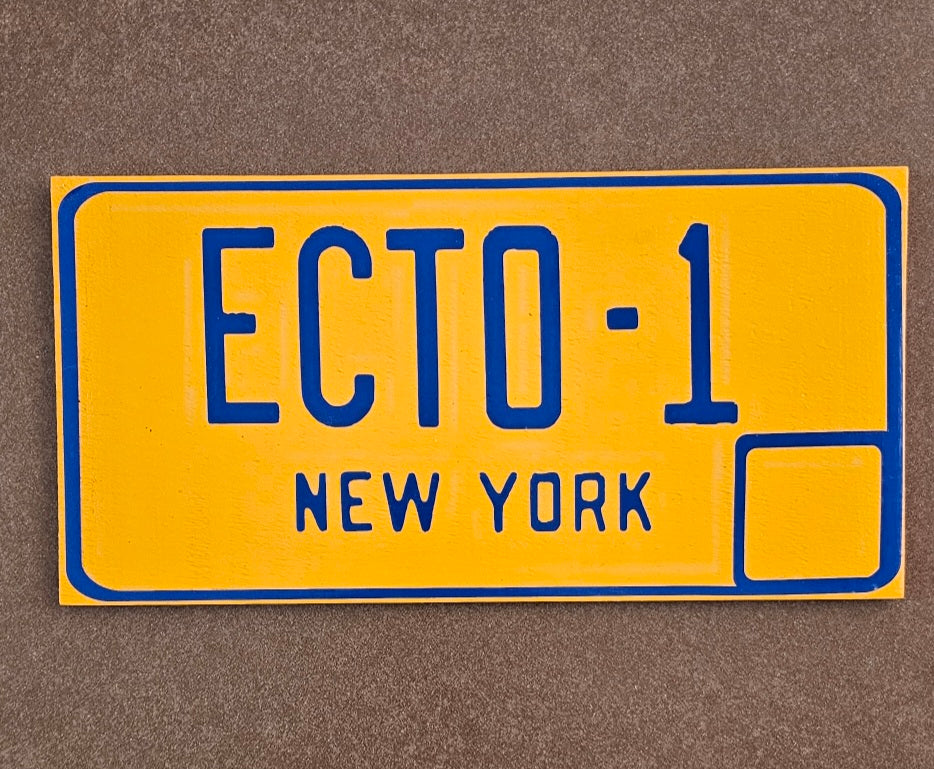 Ghostbusters Ecto Mobile & Plates