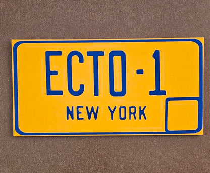 Ghostbusters Ecto Mobile & Plates