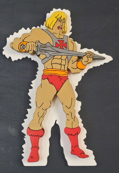 He-Man Power Up Transformation