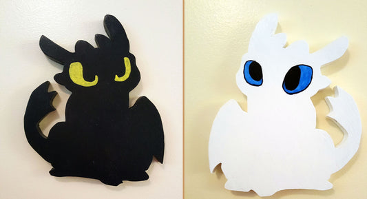Night Fury & Light Fury