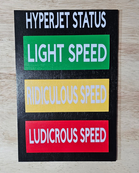 Spaceballs: The Hyperjet Status