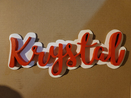 Custom Name Wall Art