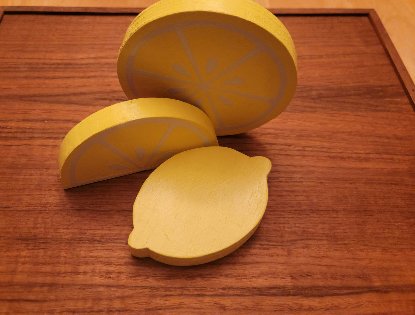 Lemon Tier Tray Decor