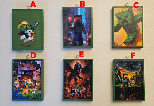 Minecraft Photo Boards