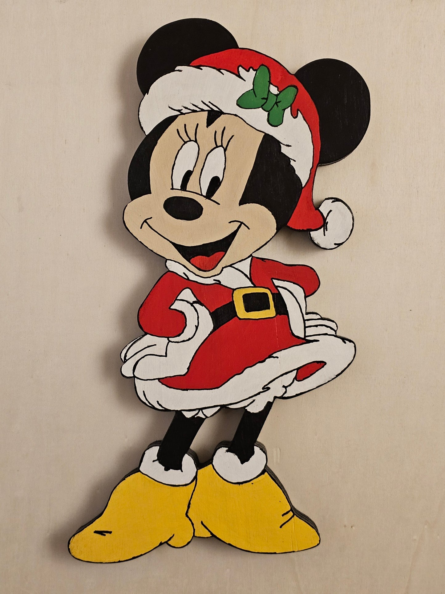 Mickey & Minnie Mouse as Santa & Mrs. Claus
