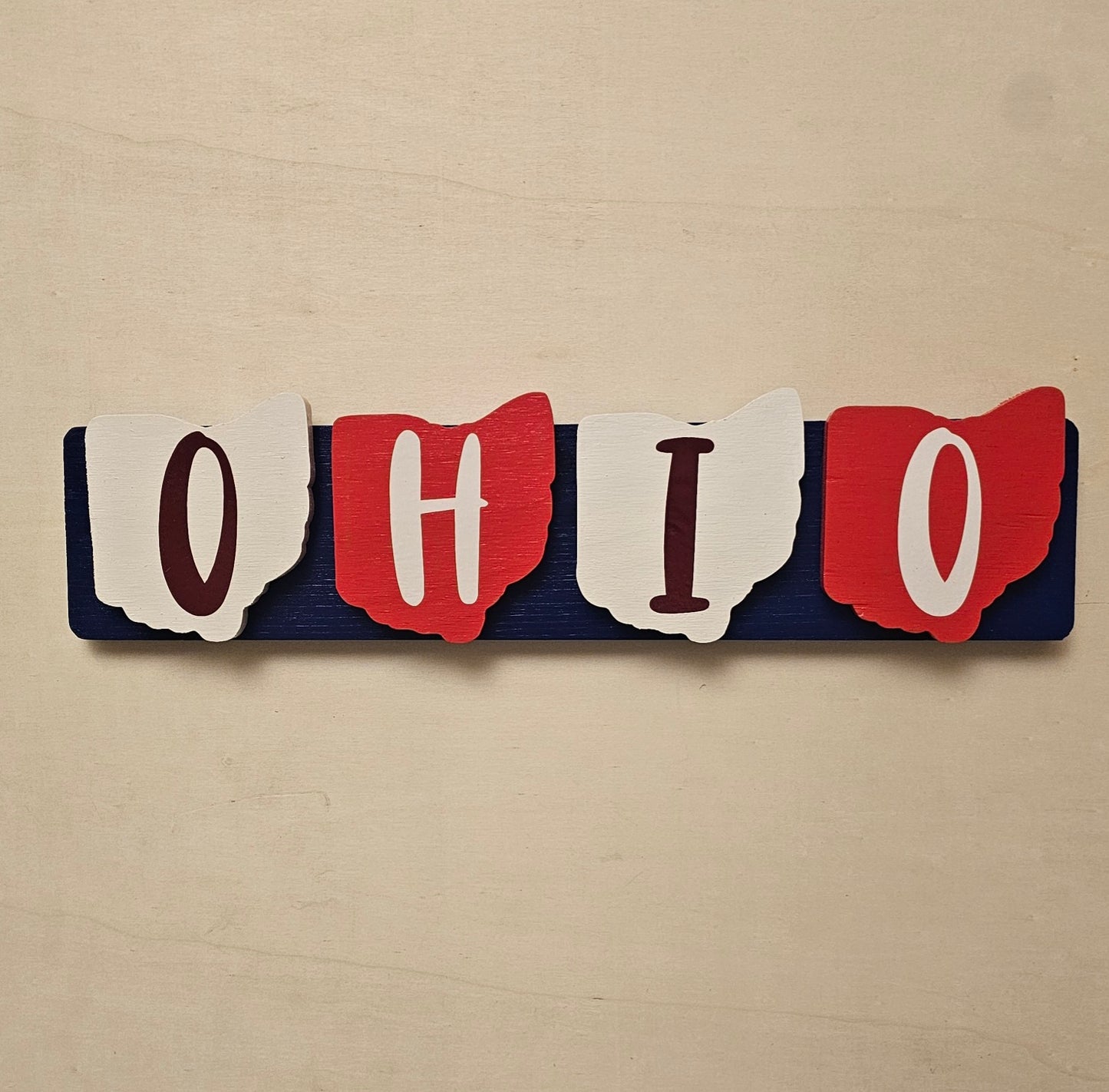 Ohio Outline Coat Hook & Decor