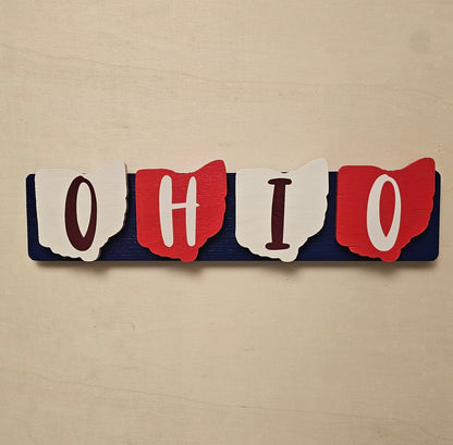 Ohio Outline Coat Hook & Decor