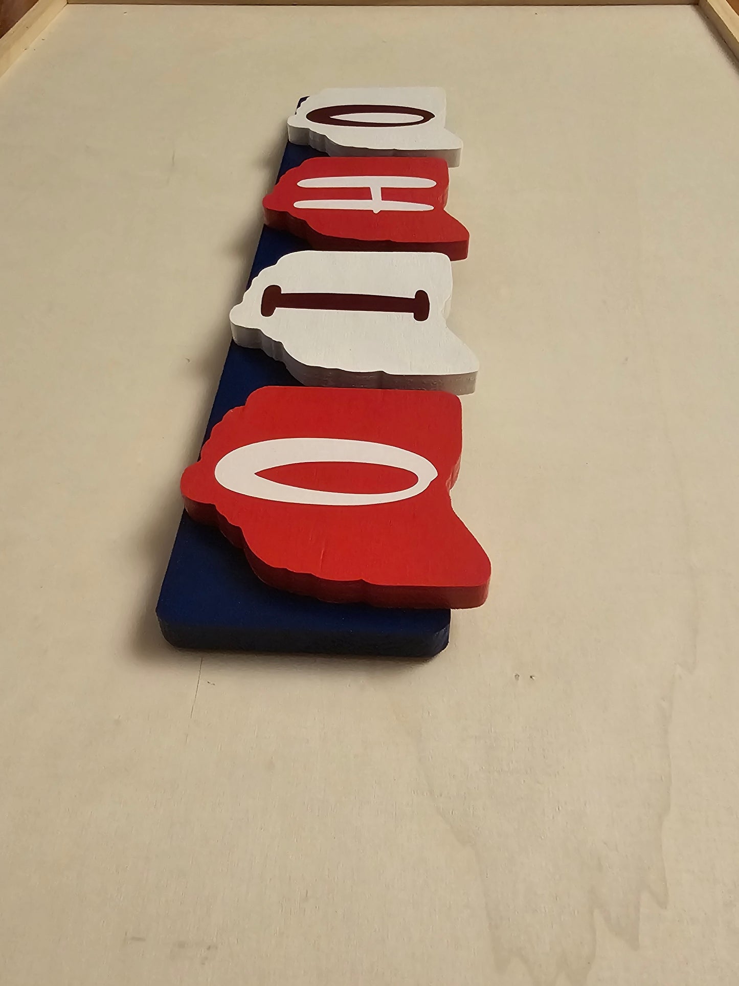 Ohio Outline Coat Hook & Decor