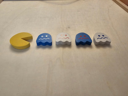 Pac-Man and Ghosts Fridge Mangets