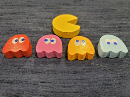 Pac-Man and Ghosts Fridge Mangets
