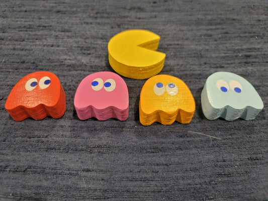Pac-Man and Ghosts Fridge Mangets