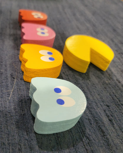 Pac-Man and Ghosts Fridge Mangets