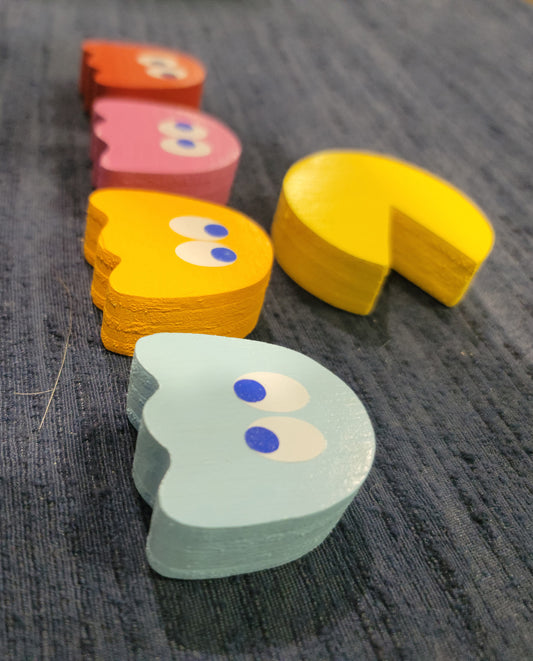 Pac-Man and Ghosts Fridge Mangets