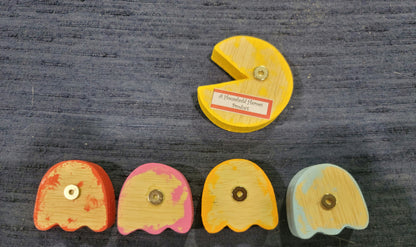 Pac-Man and Ghosts Fridge Mangets
