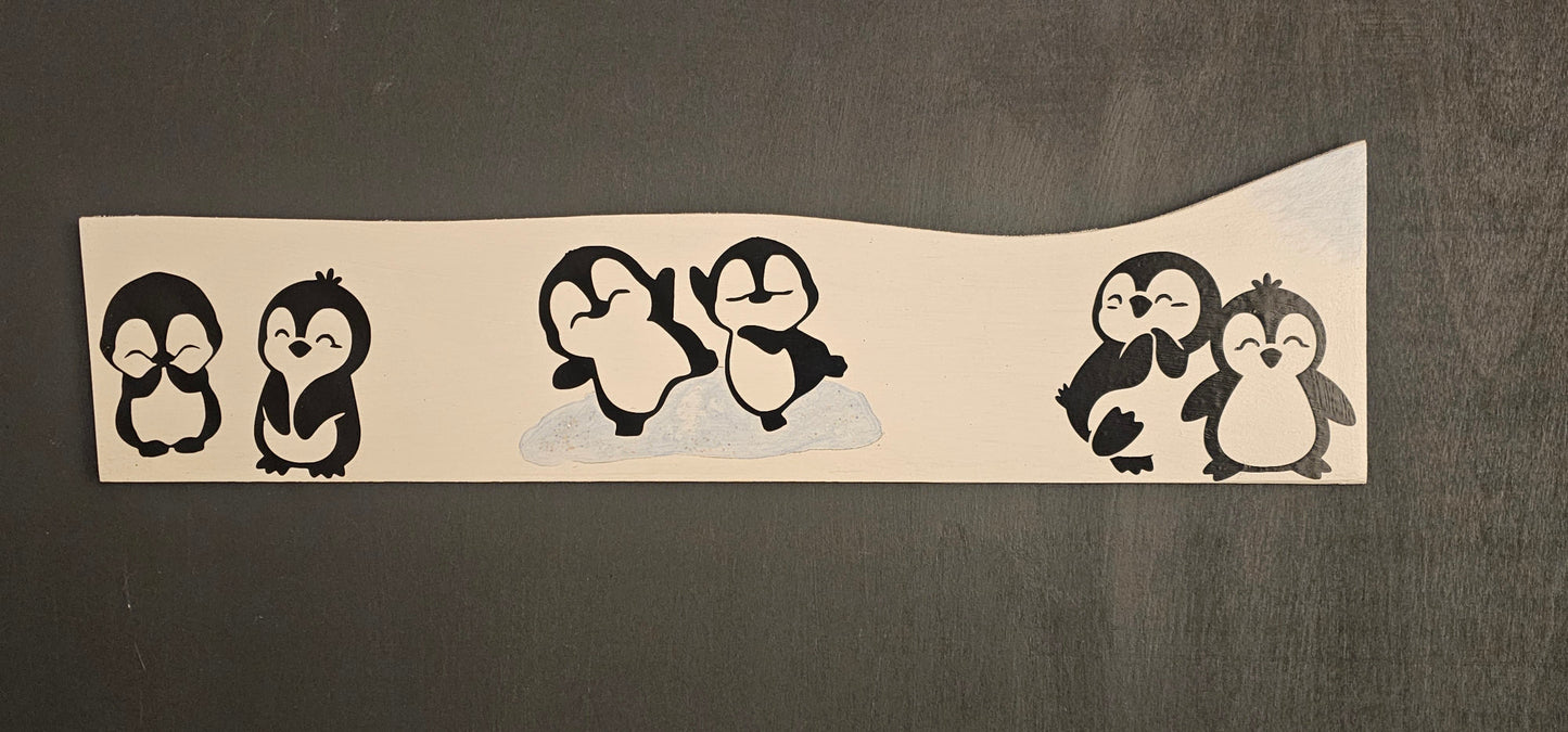 Playful Penguins Dancing