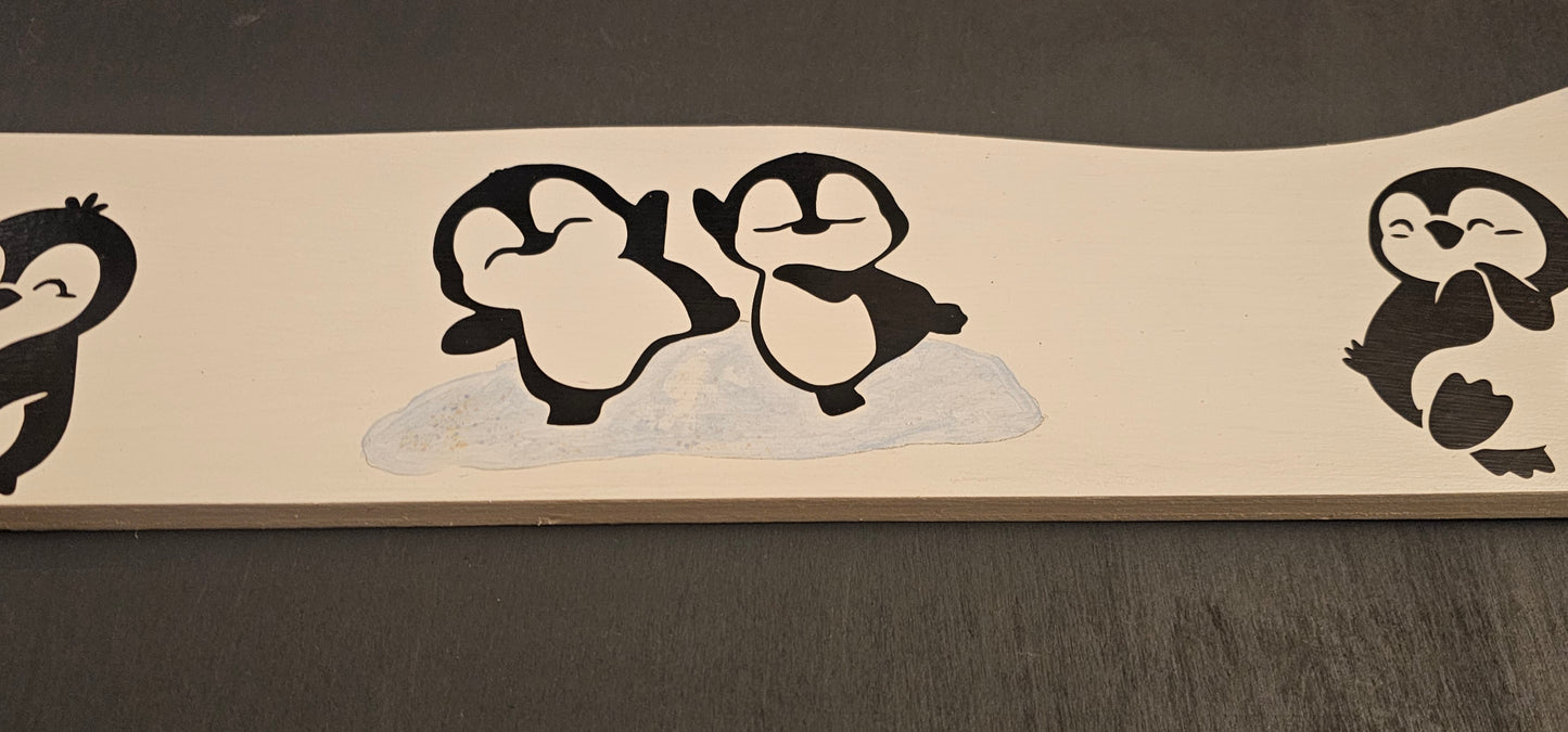 Playful Penguins Dancing