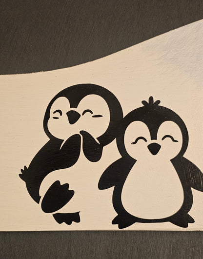Playful Penguins Dancing