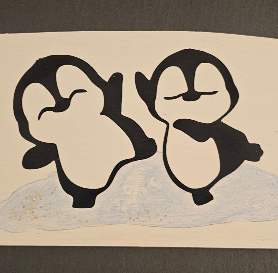 Playful Penguins Dancing