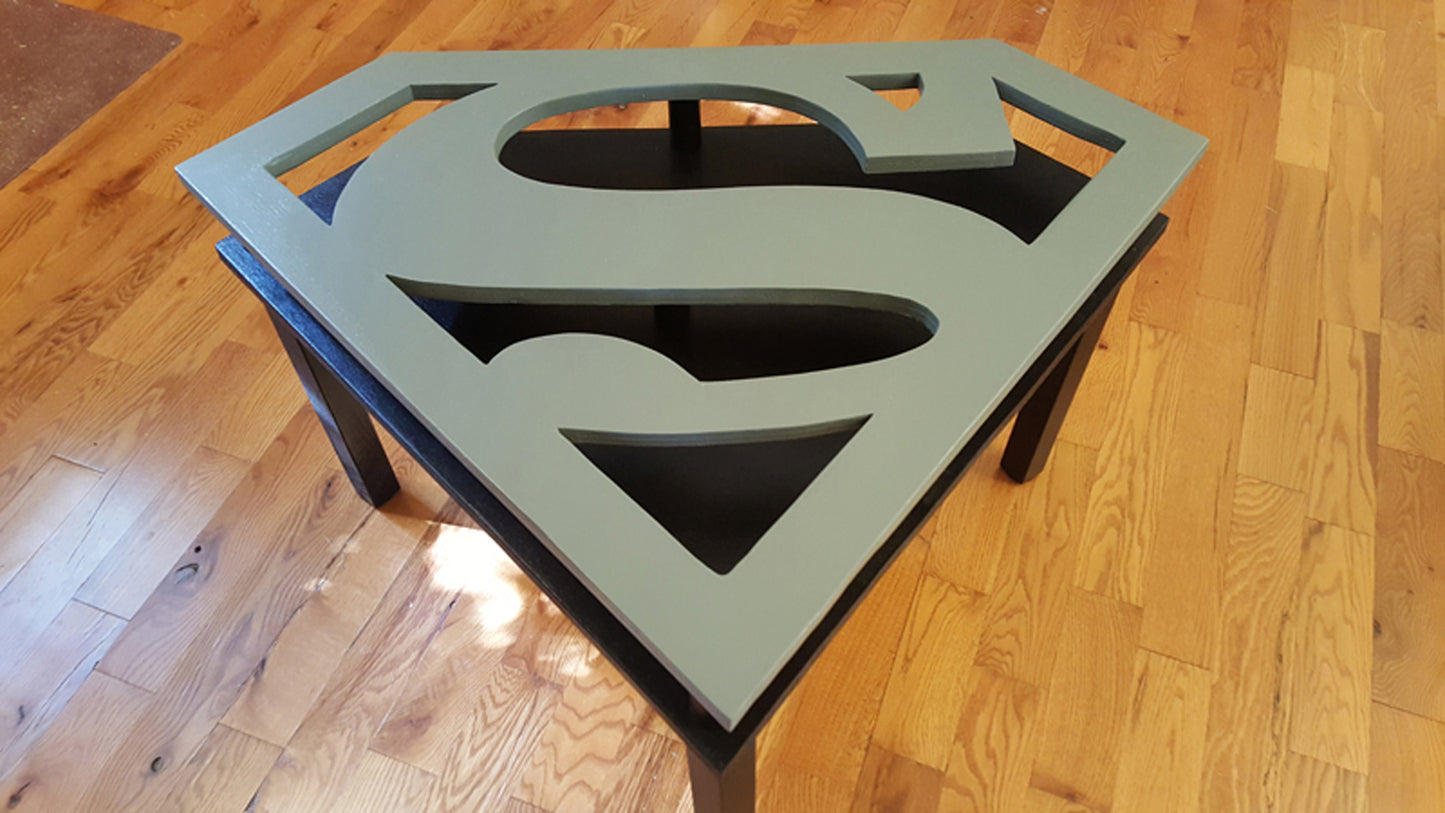 Superman Shield Coffee Table