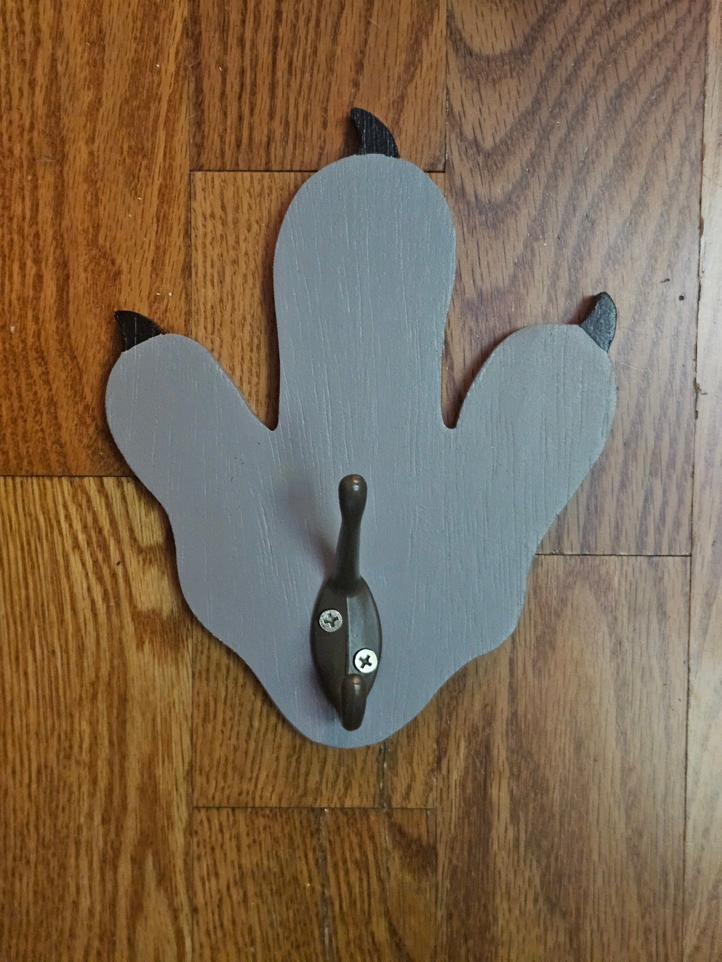 T-Rex Footprint Coat Hook