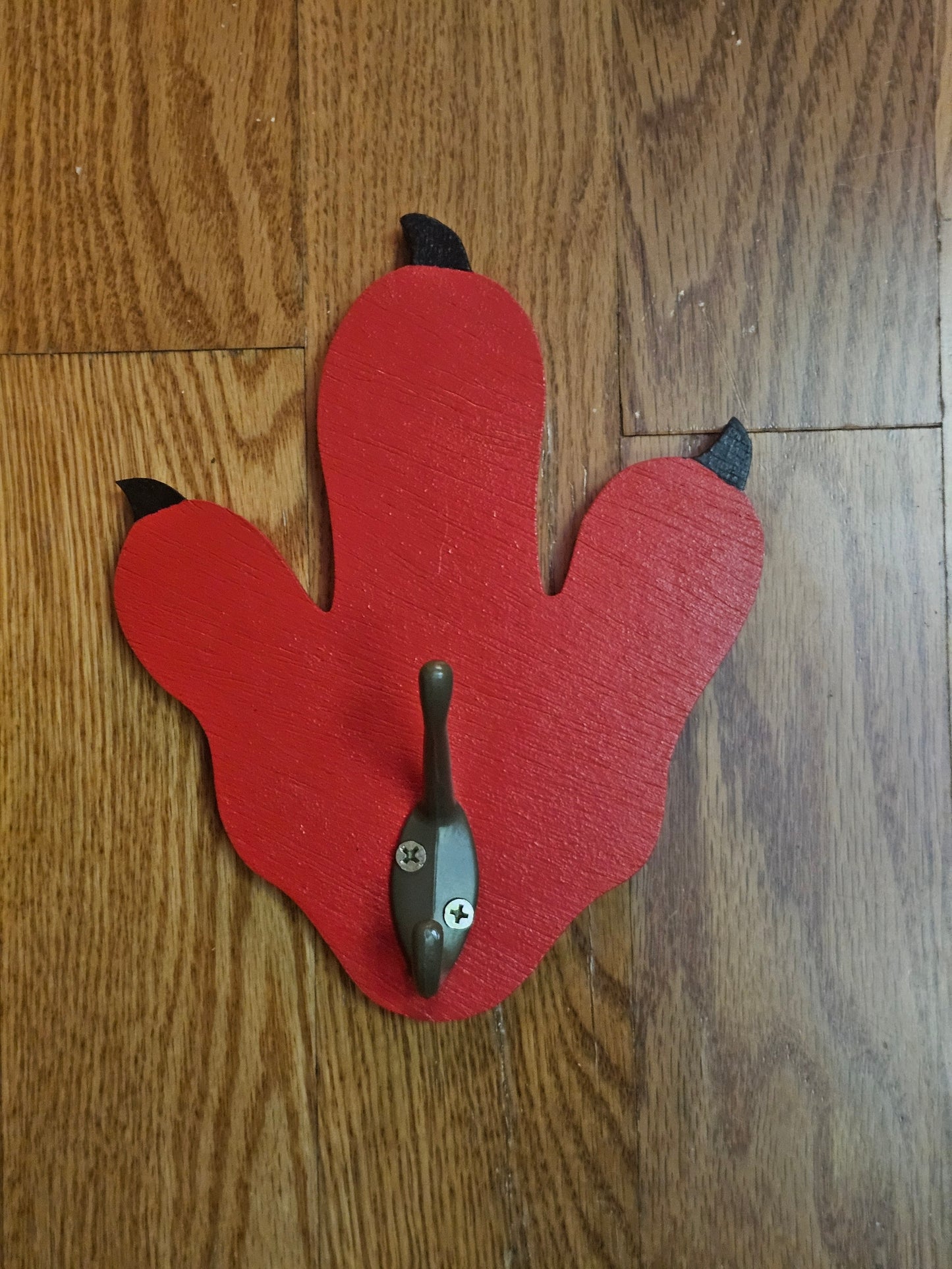 T-Rex Footprint Coat Hook